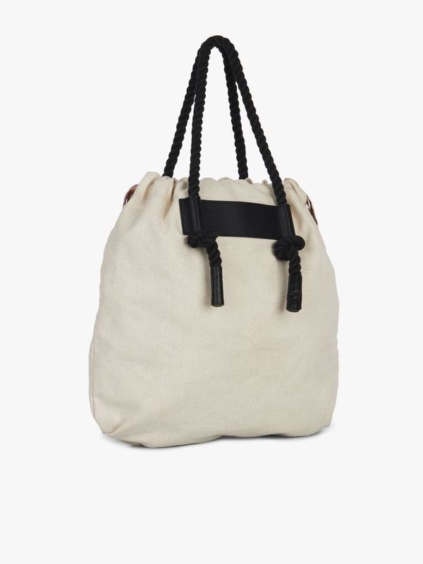 Chloé Tote Mujer Beth Beige Nylon BUGE74569